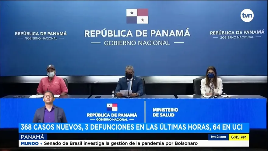 Panamá acumula 6,216 muertos por la COVID-19