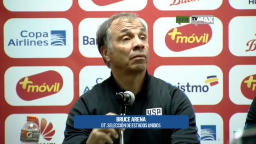 Bruce Arena: "Por lo menos un punto hemos conseguido afuera"