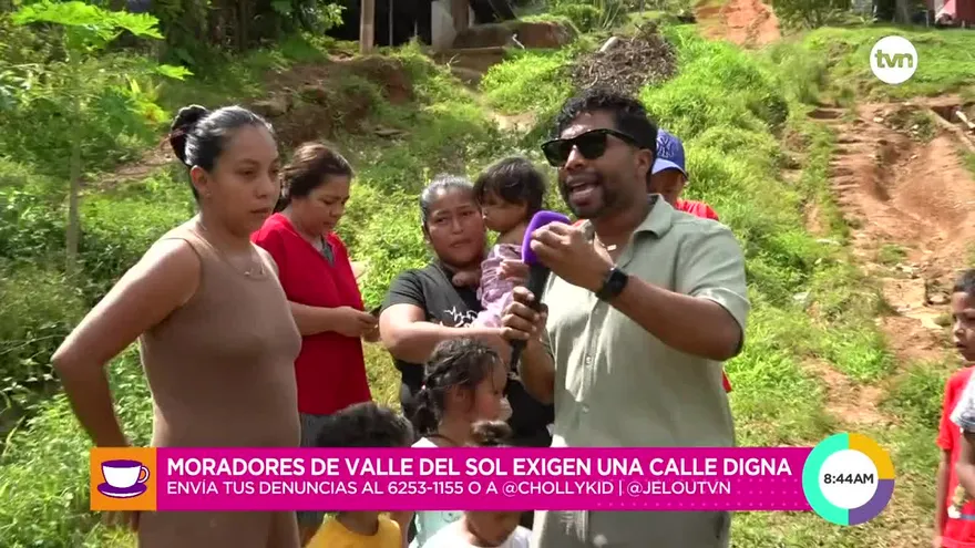 Residentes en Arraiján exigen una calle digna | Chollykid