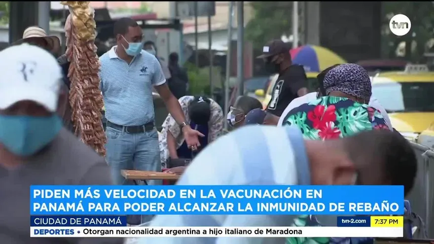 Piden más vacunas y velocidad en la vacunación para alcanzar la inmunidad de rebaño