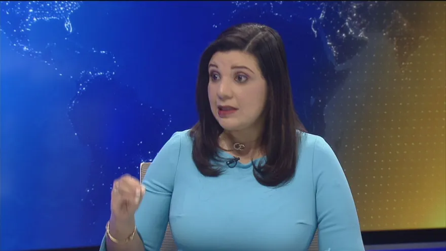 La ministra de Trabajo y Desarrollo Social, Jackeline Muñoz.