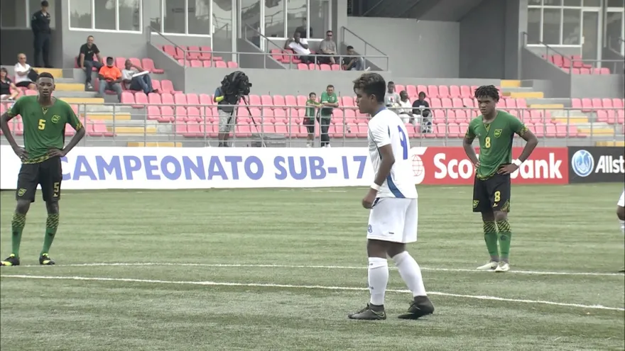 Jamaica vs. El Salvador . Premundial Sub-17 de CONCACAF