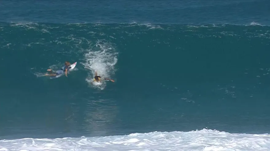 Dominio brasileño sobre las olas