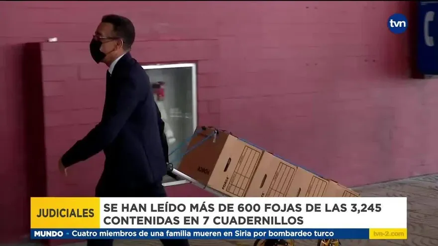 Sigue la lectura de cuadernillos del caso Pinchazos