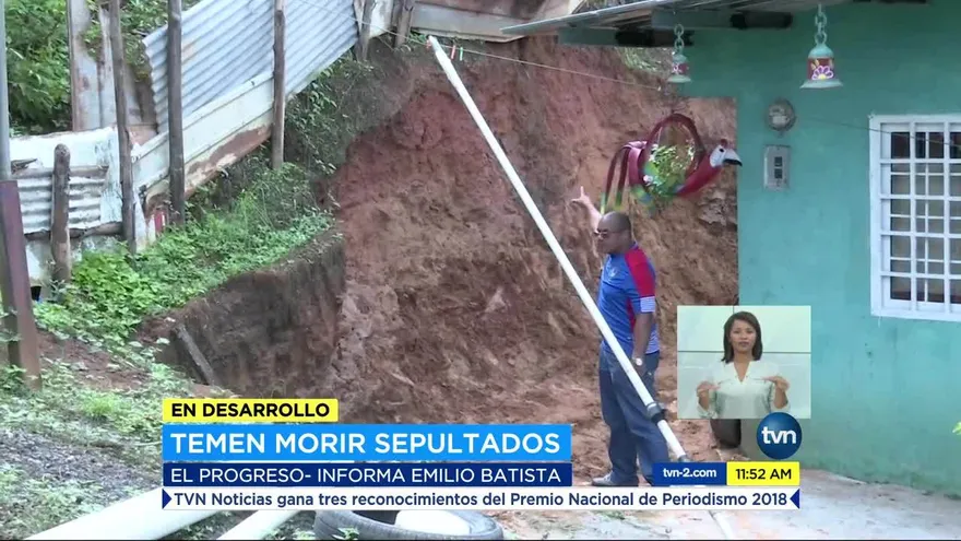 Familias en Las Cumbres temen morir sepultados