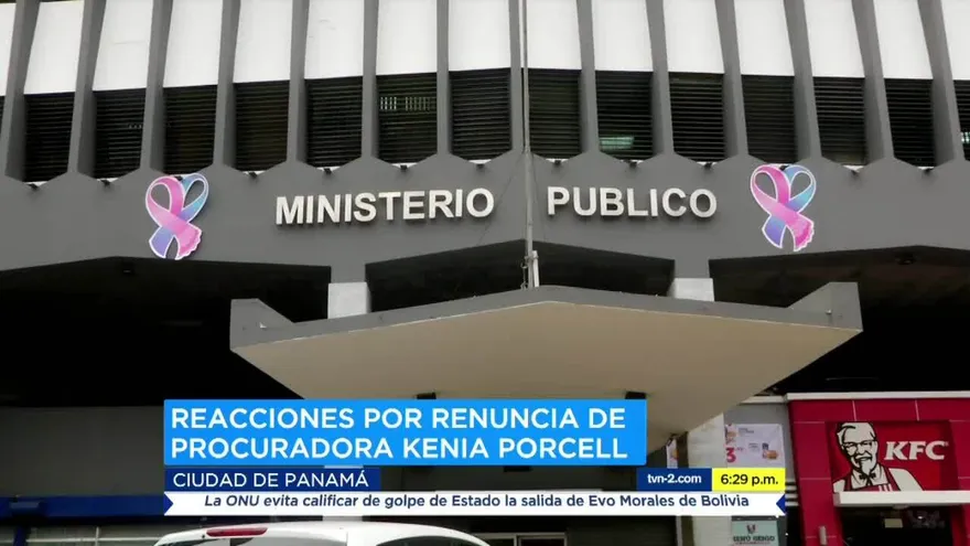 Abogado Ernesto Cedeño se refiere a la renuncia de Kenia Porcell