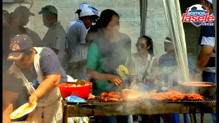 Estadio en San pedro Sula Honduras vs México