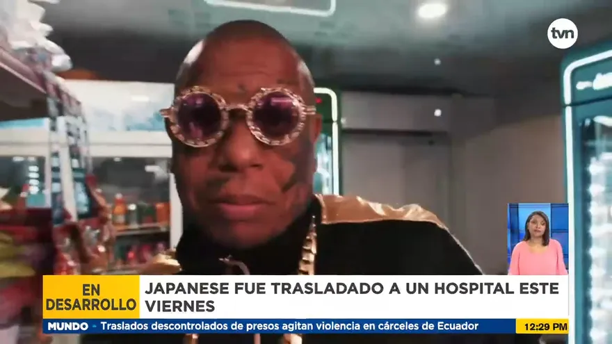 Japanese fue traslado de emergencia al hospital Santo Tomás