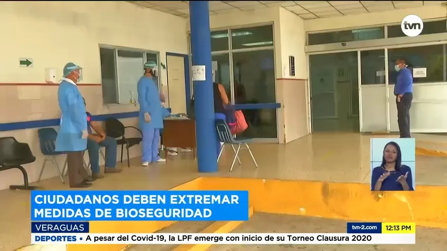 Muerte por Covi-19 en Veraguas alerta a las autoridades a no bajar la guardia