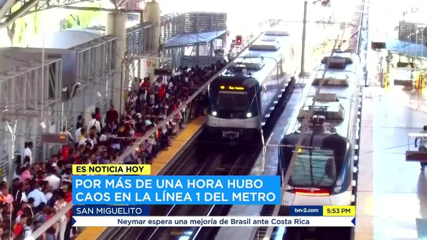 Metro de Panamá reacciona a lo ocurrido a joven en estación de San Isidro