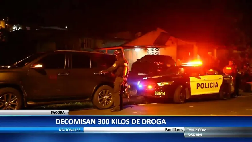 Decomisan 300 kilos de droga en Pueblo Nuevo