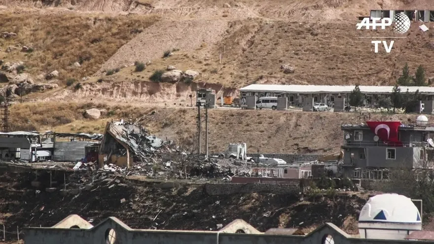 Once policías muertos en Turquía en ataque atribuido al PKK