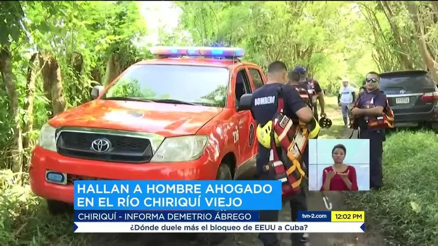 Hallan hombre ahogado en río Chiriquí Viejo