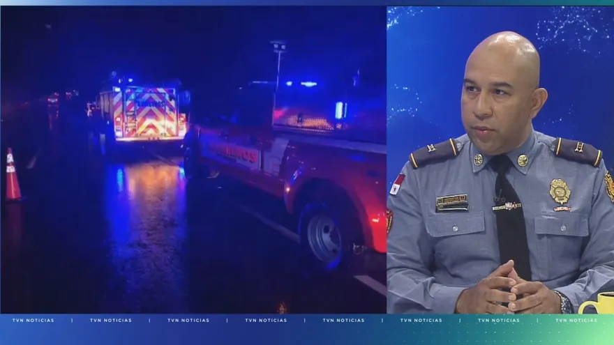 El teniente Cristian Toribio, miembro de la dirección de Operaciones.