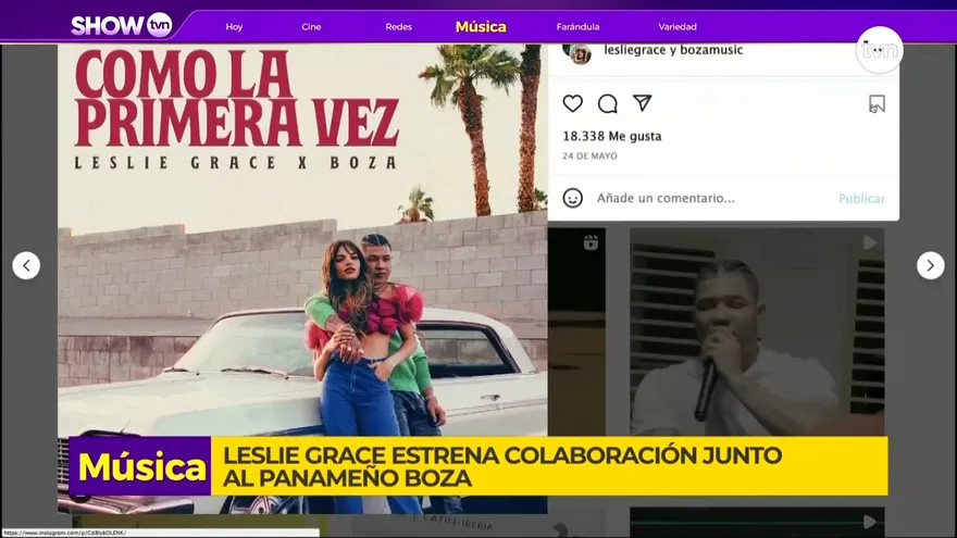 Boza realizará colaboración con Leslie Grace
