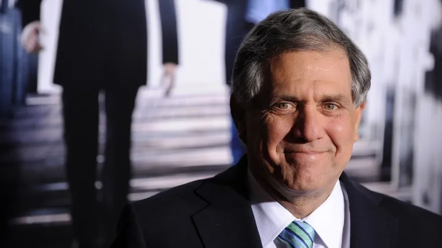 el presidente de CBS, Leslie Moonves.