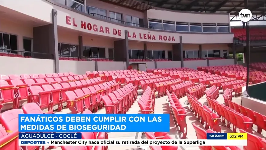 Medidas de bioseguridad en el estadio Remón Cantera