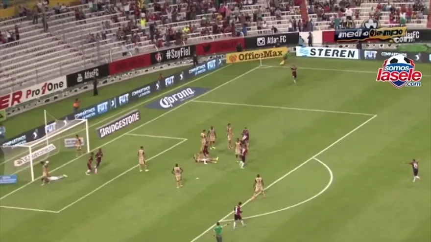 Felipe Baloy volvió a anotar con el Atlas