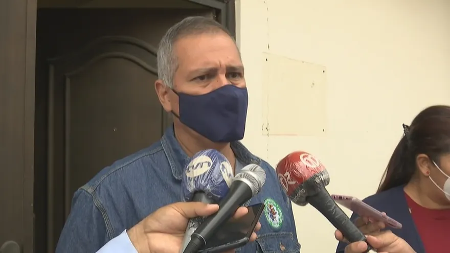 El presidente de la Cámara de Comercio Industrias y Agricultura de Chiriquí, Felipe Benicio Rodríguez.