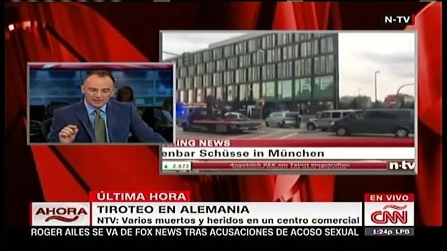 Un muerto y diez heridos en tiroteo en Múnich, Alemania