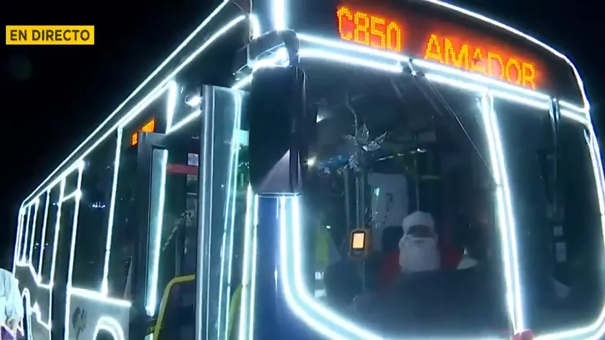 El metrobús navideño