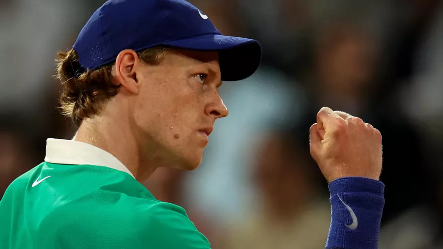 Jannik Sinner en modo conquista en el Roland Garros