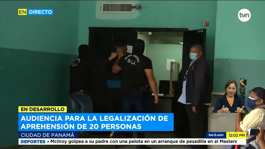 Este viernes continuaron las audiencias múltiples a supuestos integrantes de Bagdad