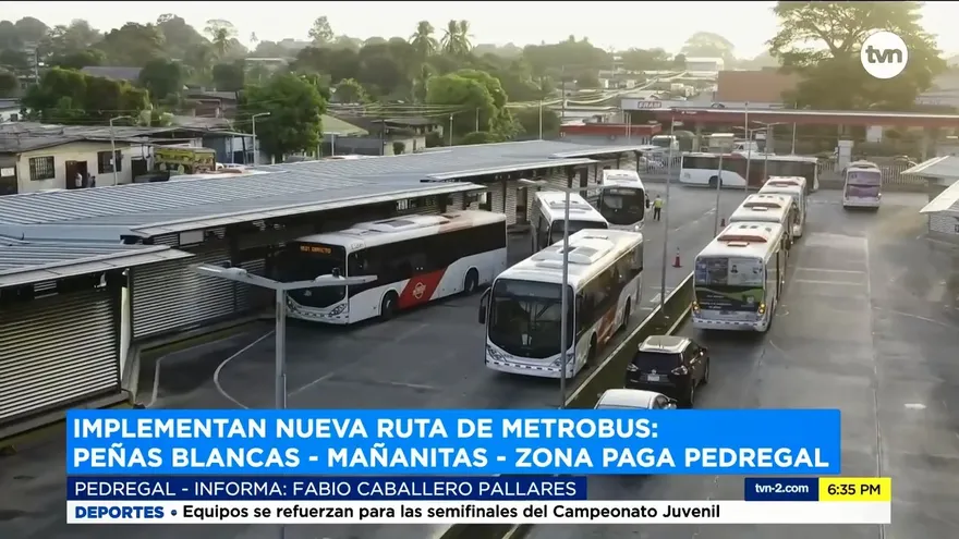 Dos nuevas rutas de metrobús en el sector este de la capital
