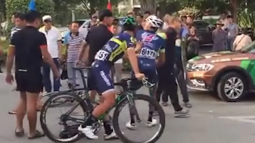 Wang Xin fue protagonista de un incidente violento