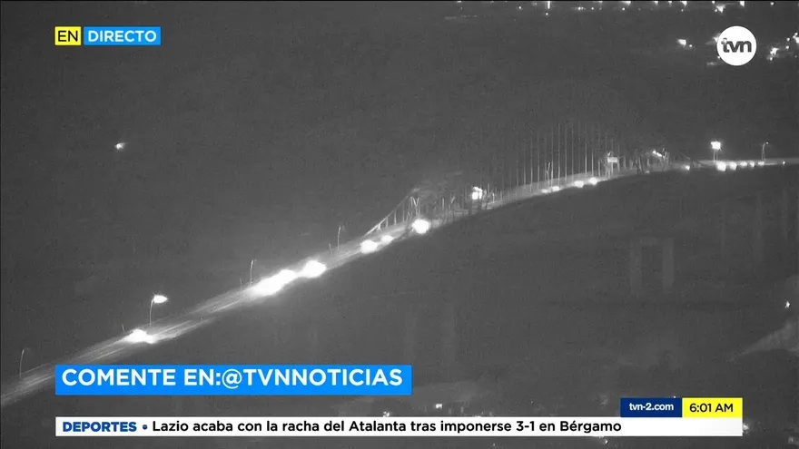 Congestionamiento desde Panamá Oeste a la capital por retraso de trabajos