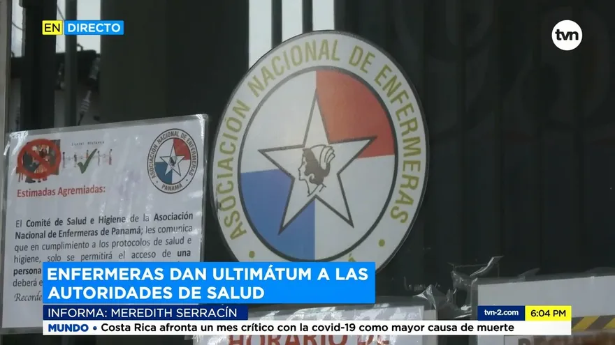 Enfermeras dan un ultimátum