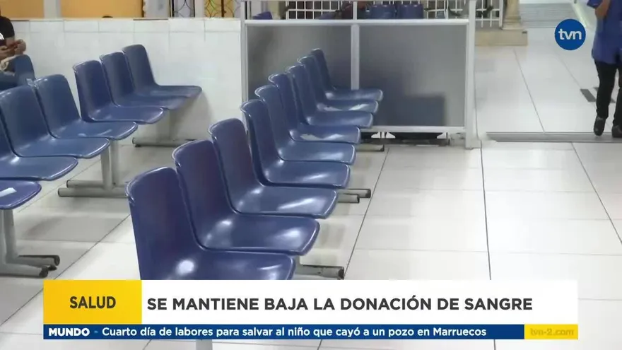 Poca asistencia de personas para donación en bancos de sangre