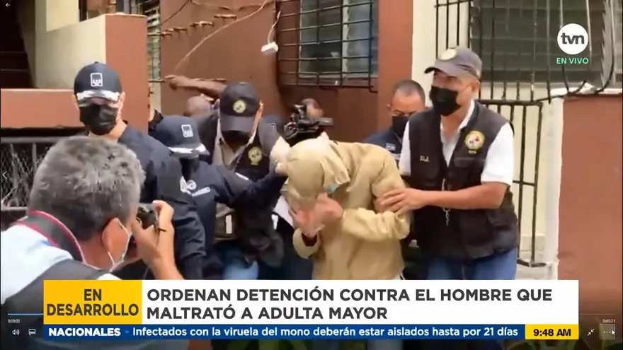Aprehenden a presunto agresor de adulta mayor