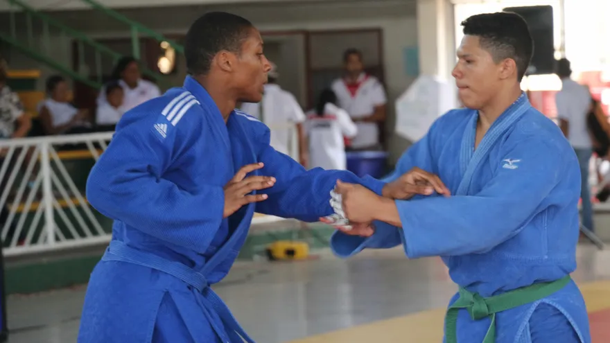 Acción de la Copa Isao Inokuma de Judo