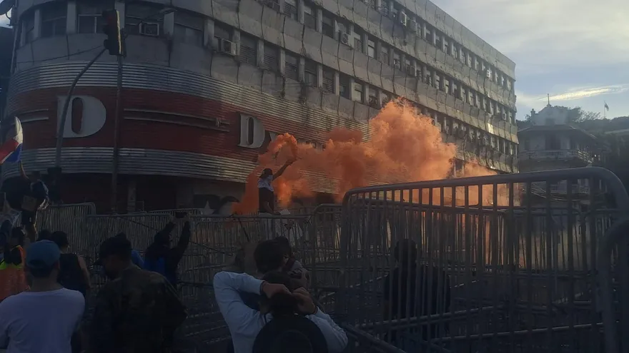 Protestas en la Asamblea Nacional