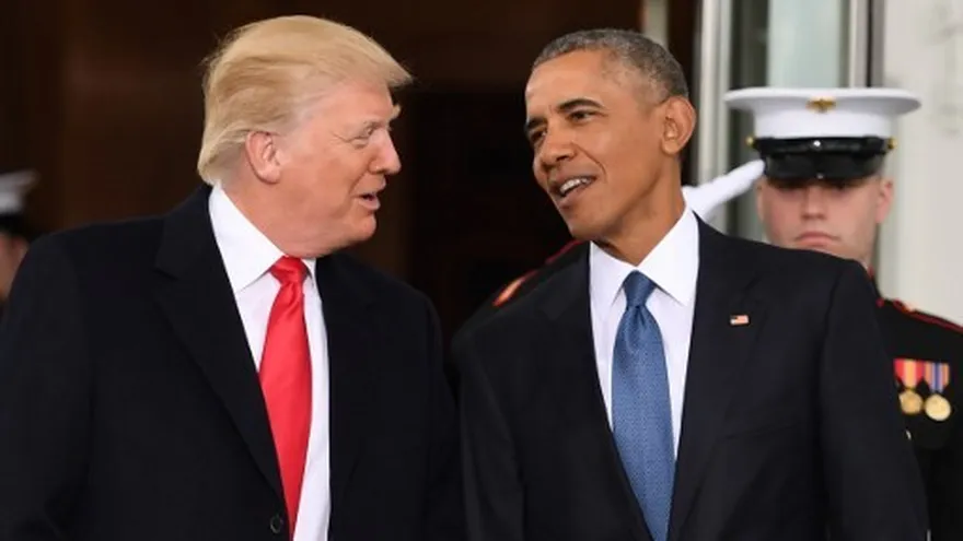 Trump se reúne en la Casa Blanca con Obama antes de la transmisión de mando