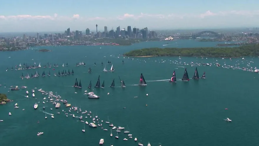 Regata de gigantes en Australia