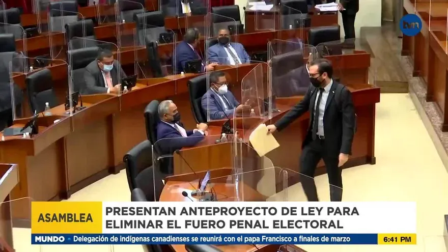 Proponen eliminar fuero penal electoral