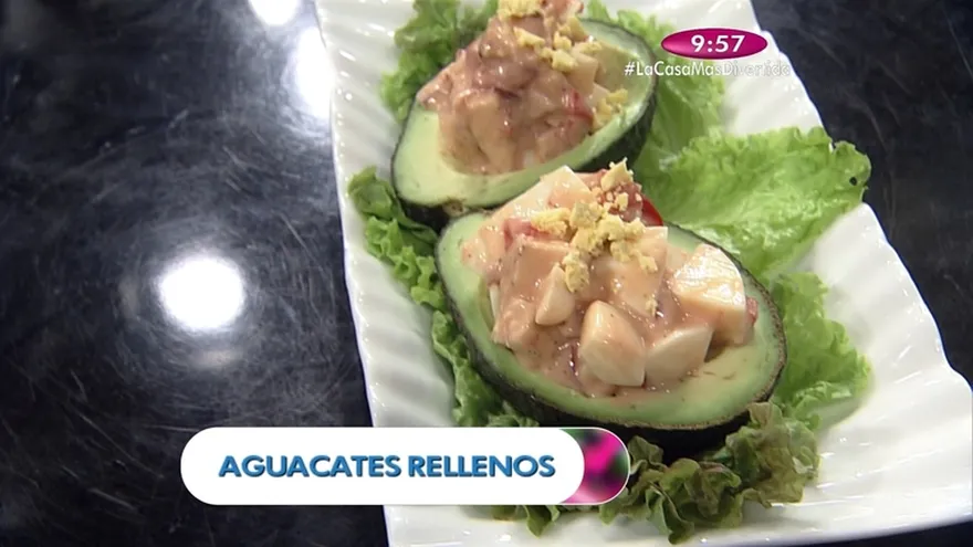 Receta - Aguacates Rellenos