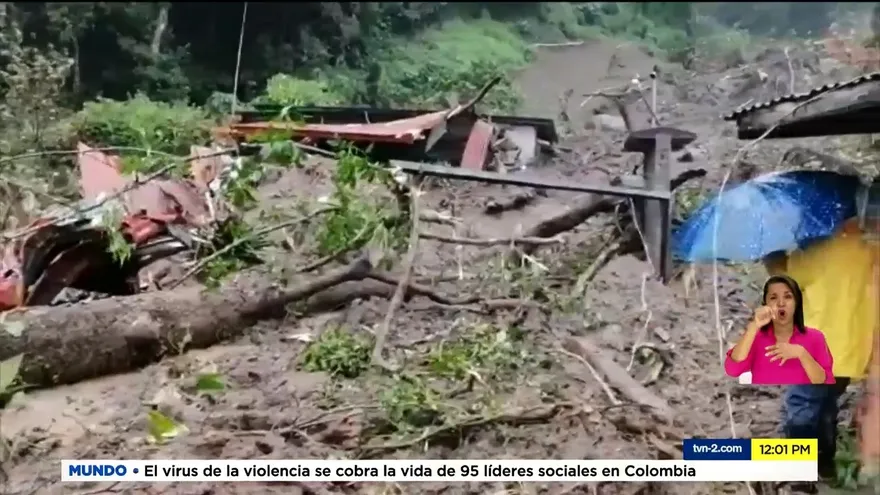 Inspeccionan afectaciones en Cerro Punta