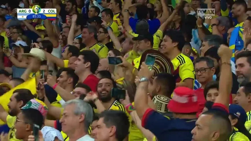 Gol de Duván Zapata | Argentina 0-2 Colombia