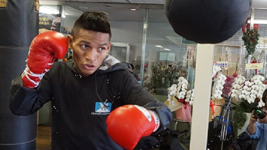 Gilberto Pedroza ya está preparado para su combate en Japón
