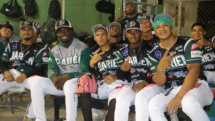 Jugadores del equipo mayor de Darién