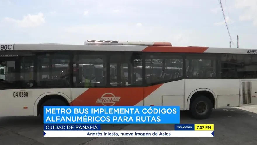 Rutas de metrobús usarán códigos alfanuméricos