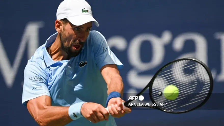 Nokav Djokovic en el US Open.