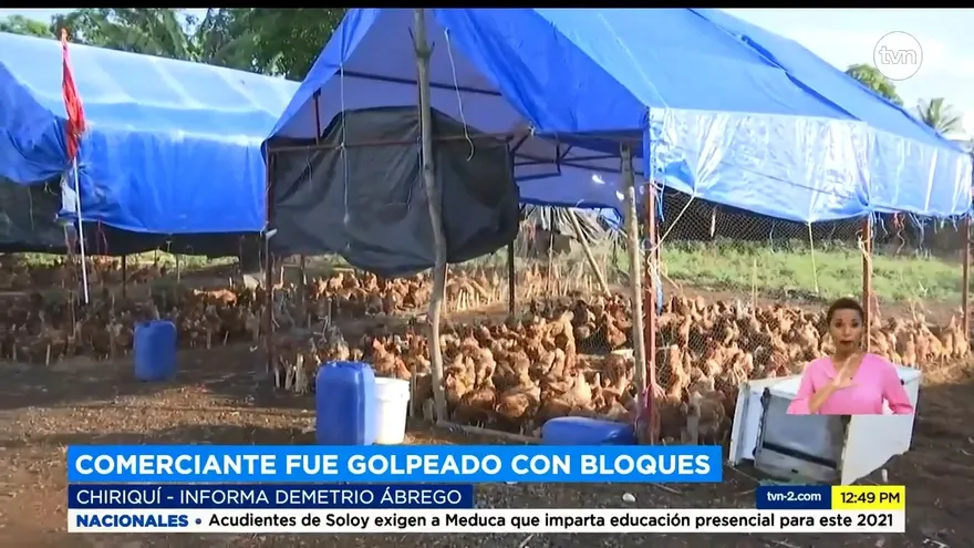 Comerciante es brutalmente agredido en Las Lomas provincia de Chiriquí