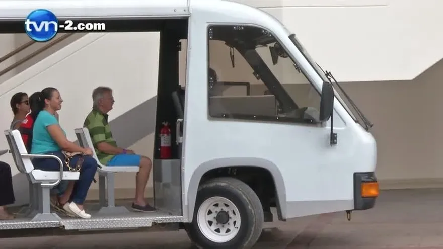Transporte para recorrido en Panamá Viejo