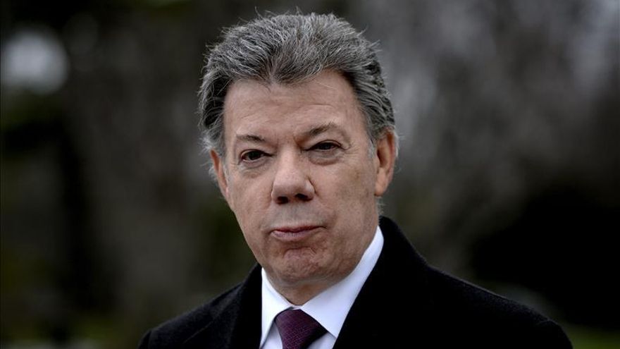 El presidente de Colombia, Juan Manuel Santos.