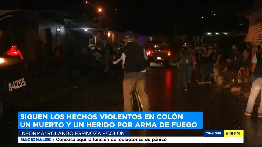 Asesinan a un hombre cerca de su residencia en Colón