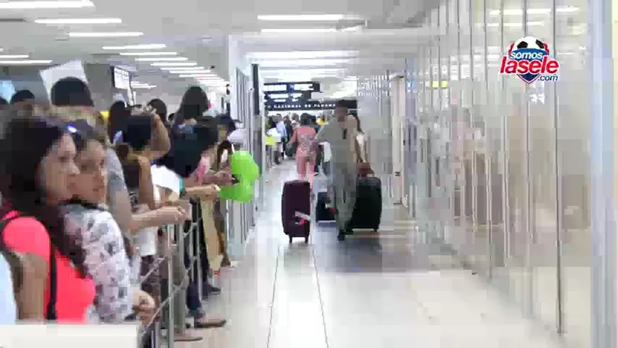 Llegada de Jaime Penedo a Panamá